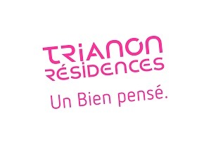 Trianon Résidences logo rose