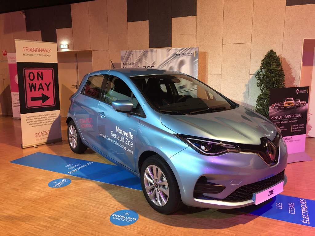 voiture électrique zoé Renault eurêka