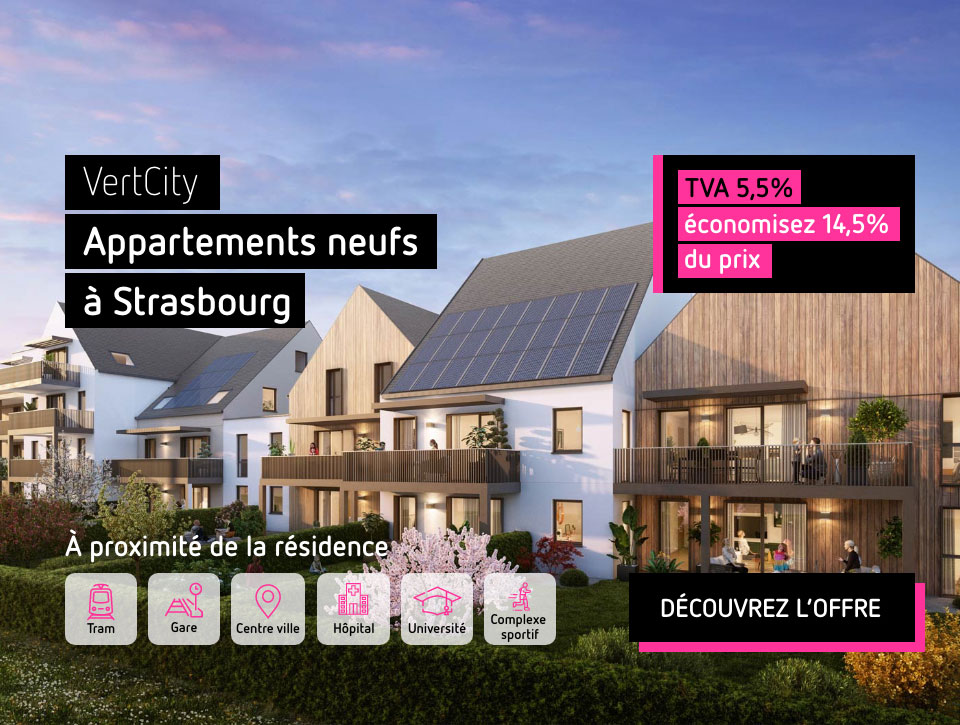 Slider-Vercity - Appartements neufs Strasbourg