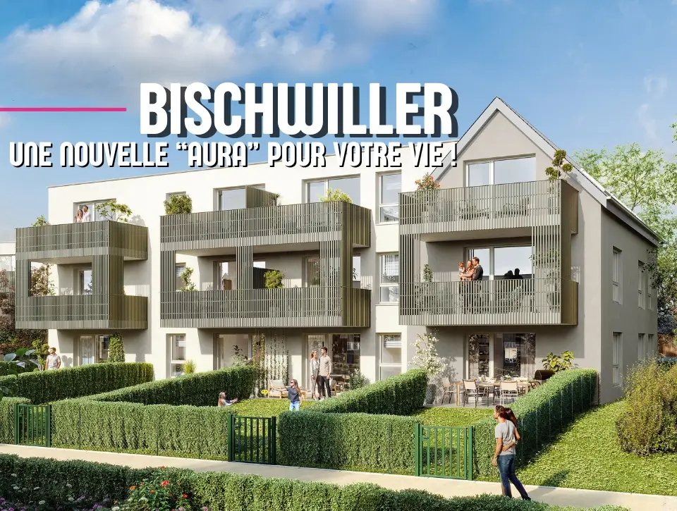 Résidence Aura à Bischwiller – appartements neufs dans un cadre de vie verdoyant