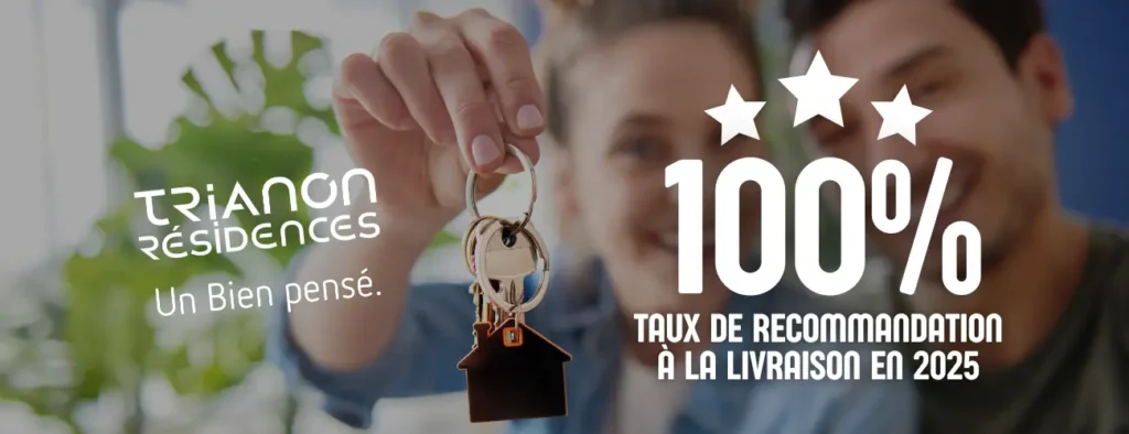 Taux de recommandation Trianon Résidences année 2025